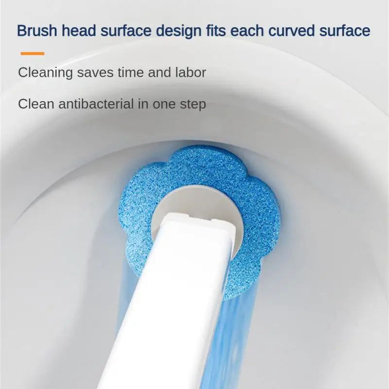 Wall-mounted Disposable Toilet Brush